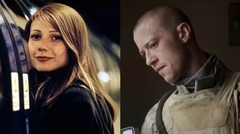 Gwyneth Paltrow în uși glisante și Joseph Quinn în război