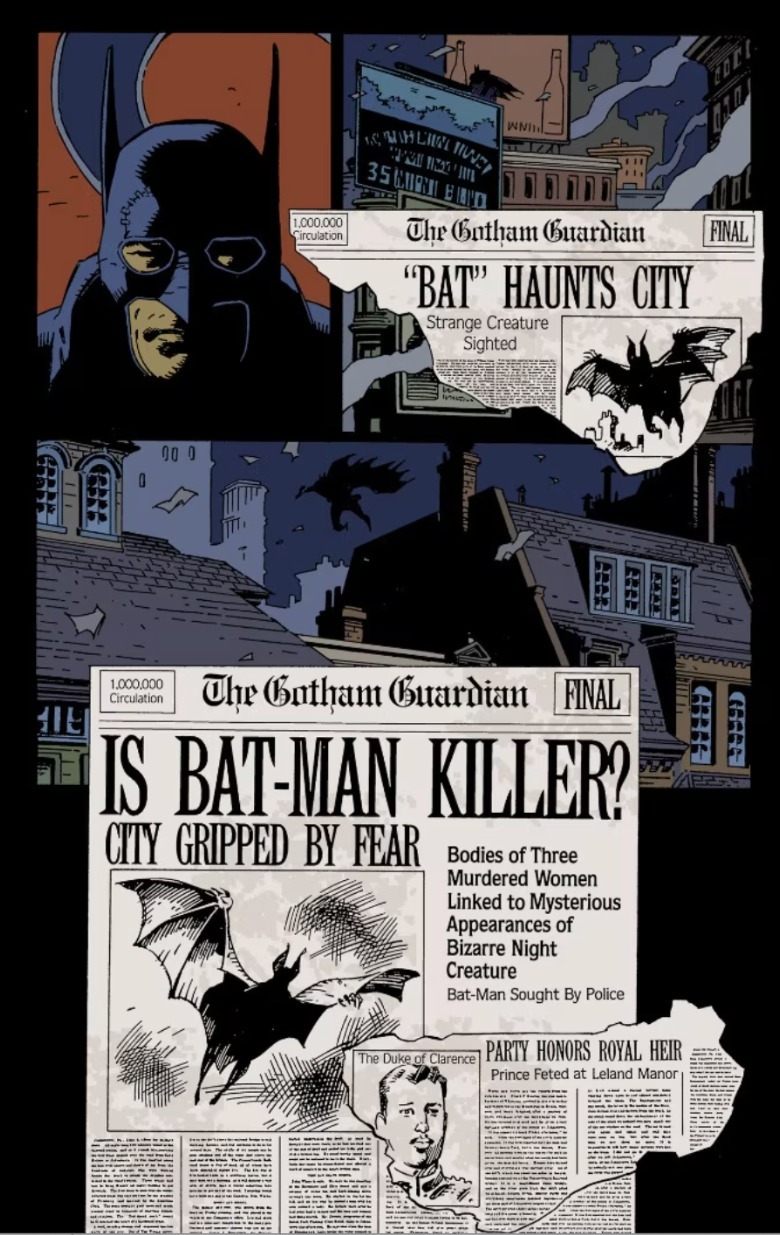 Batman: Pagina ziarelor Gotham de Gaslight