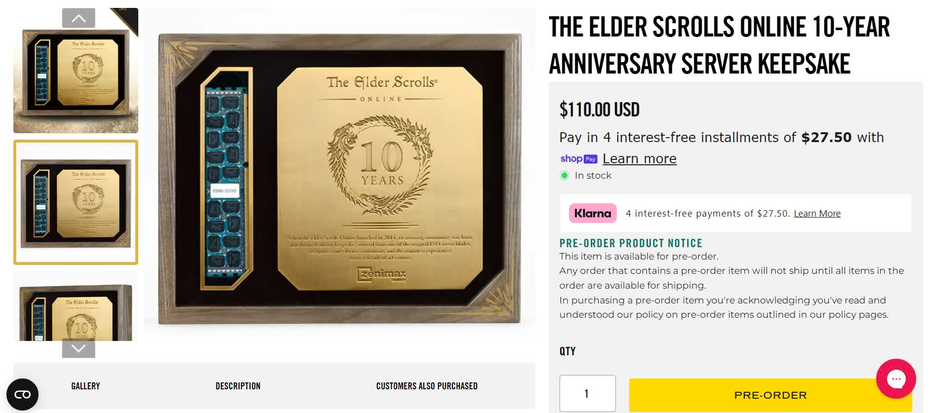 BethesdaはファンにElder Scrolls Online Historyの一部を保持する機会を与えます
