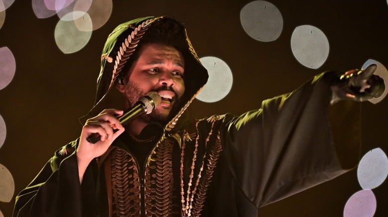 The Weeknd a jucat în grabă mâine.