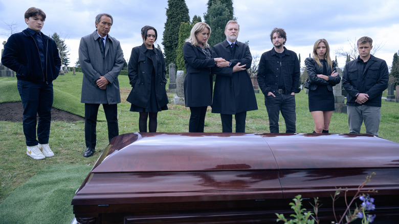 Familia Campbell se adună pentru o înmormântare în linii de sânge de destinație finală