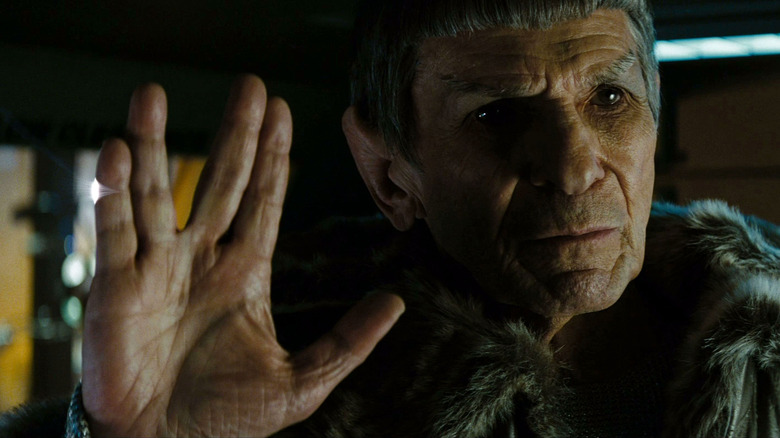 Spock cum a apărut în filmul Star Trek din 2009.