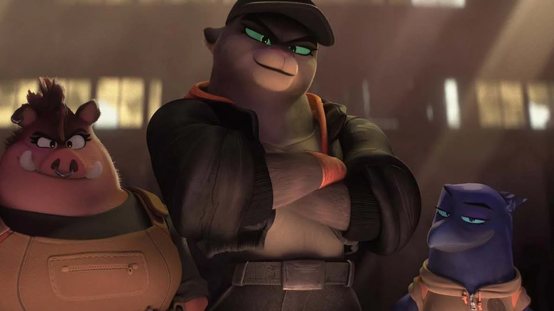 Pigtail, Kitty Kat și Doom arată încrezător și victorios în The Bad Guys 2