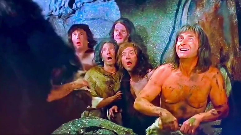 Cercemanul șef și peșterii săi se bucură de un anumit divertisment primitiv în istoria lumii, partea 1