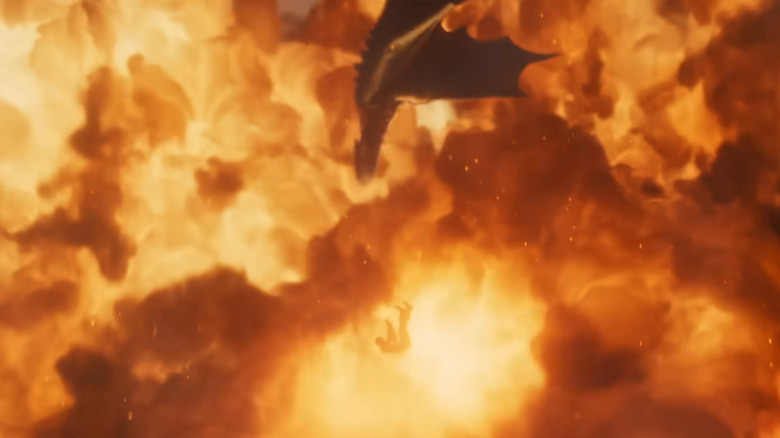 Dinți fără dinți încercând să salvezi sughițul dintr -un val de foc în modul de a -ți antrena dragonul