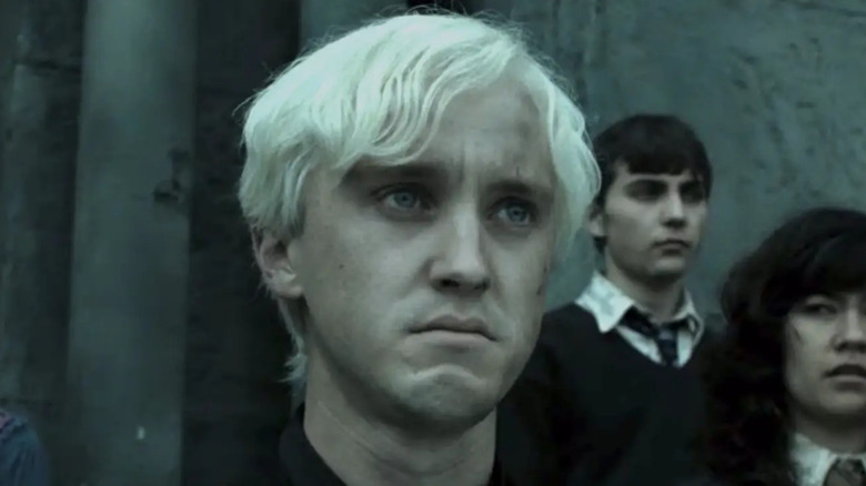 Harry Potter and the Deathly Hallows: Partea 2, Draco Malfoy arătând deprimat