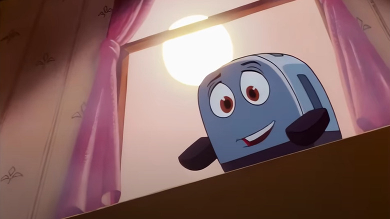 Toaster raltează celelalte aparate pentru a -și găsi stăpânul în curajosul toaster