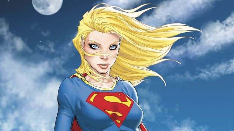 Copertă de benzi desenate Supergirl de Michael Turner