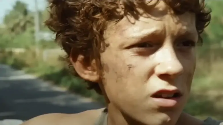 Lucas -ul lui Tom Holland este văzut în apropiere în imposibilul