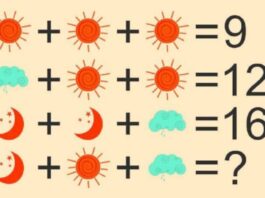 Încearcă enigma matematică de liceu