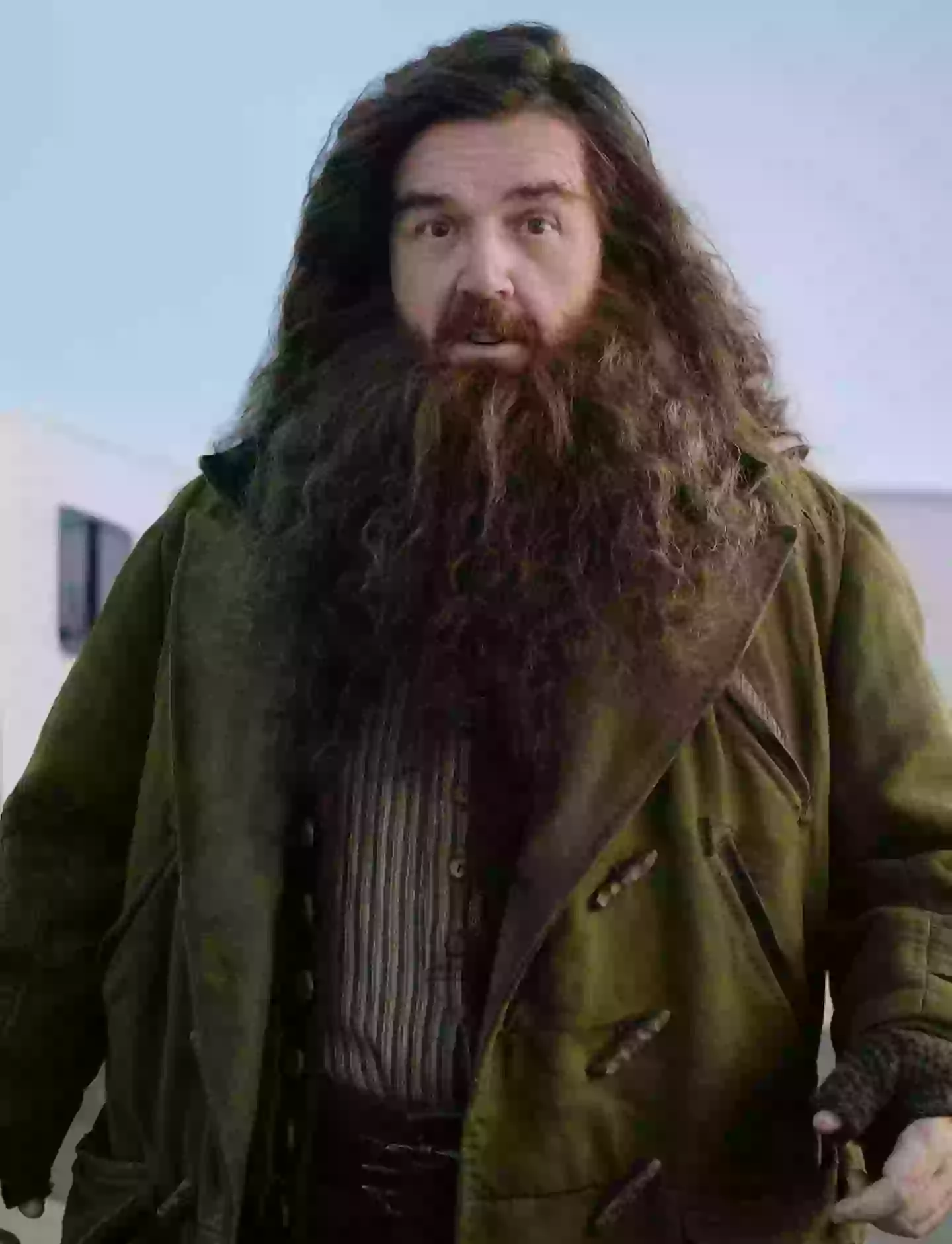 Nick Frost ca Hagrid,