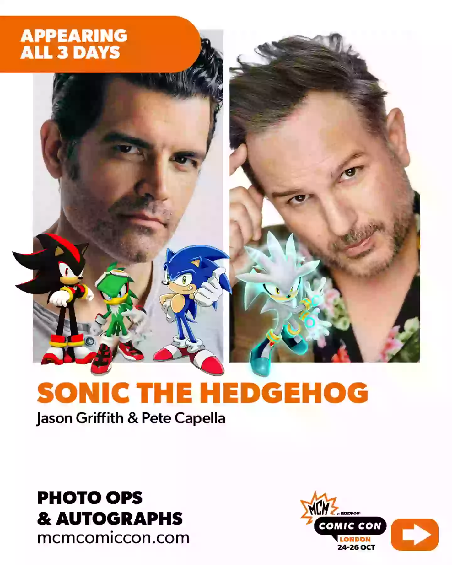 Jason Griffith (stânga) și Pete Capella (dreapta)