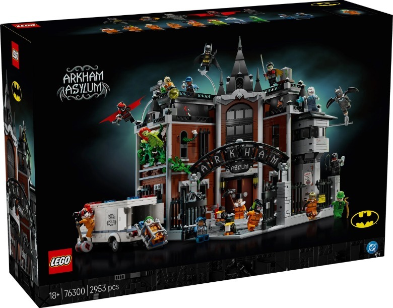 Lego Batman Arkham Asylum Playset Box Front