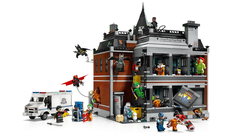 Lego Batman Arkham Asylum Playsset