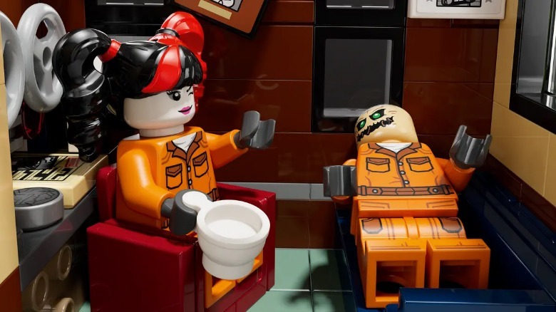 Lego Arkham Azylum Interior