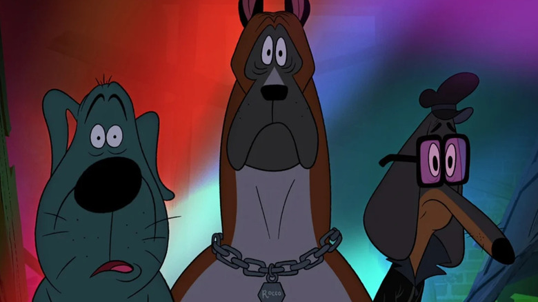 Bull (Adam Devine), Rocco (Idris Elba și Fetch (Fred Armisen) s -au preluat într -un bordel în timpul fix.