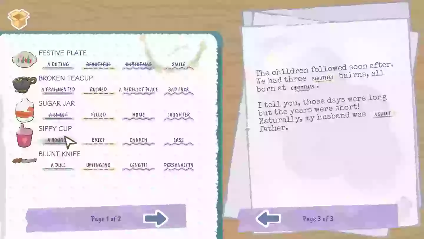 O viață stocată: Tabitha, Mod de credit / secret