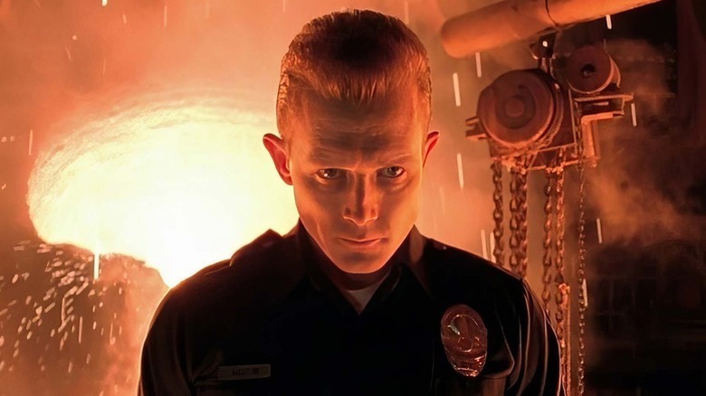 Robert Patrick ca T-1000 în T2: Ziua Judecății