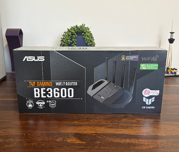 ASUS TUF GAMING BE3600 Review6 ASUS TUF GAMING BE3600 Recenzie - O putere WiFi 7 construită pentru jucători