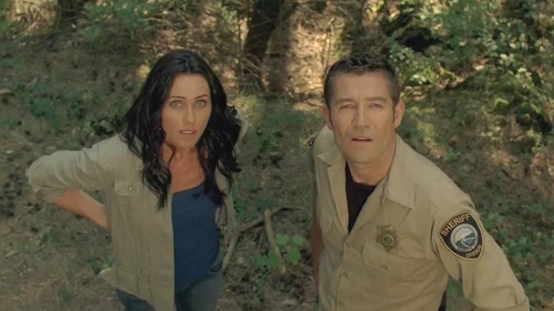 Jake și Emma abia au reacționat după ce au văzut un dinozaur ucigaș în atacul Triassic