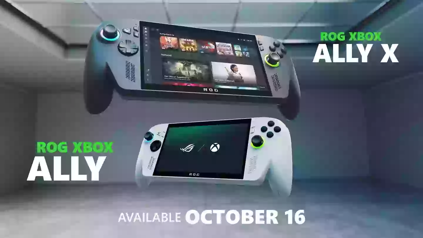 Rog Xbox Ally și Ally X, Credit / Microsoft
