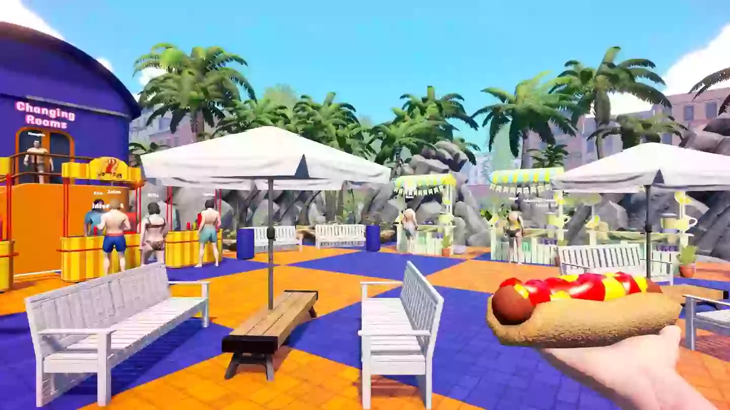 Simulator de parcare de apă/