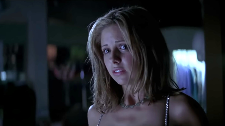 Știu ce ai făcut vara trecută (1997), Helen Shivers a intrat în panică în timpul mării sale secvențe de urmărire