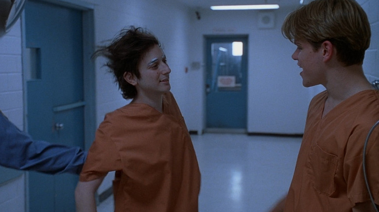 Jerve vorbind cu Will în închisoare în vânătoare de voință bună