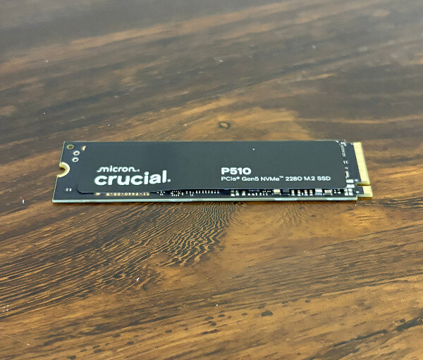 Crucial P510 Review3 Crucial P510 Gen5 Revizuire SSD 1TB - Speed ​​îndeplinește eficiența