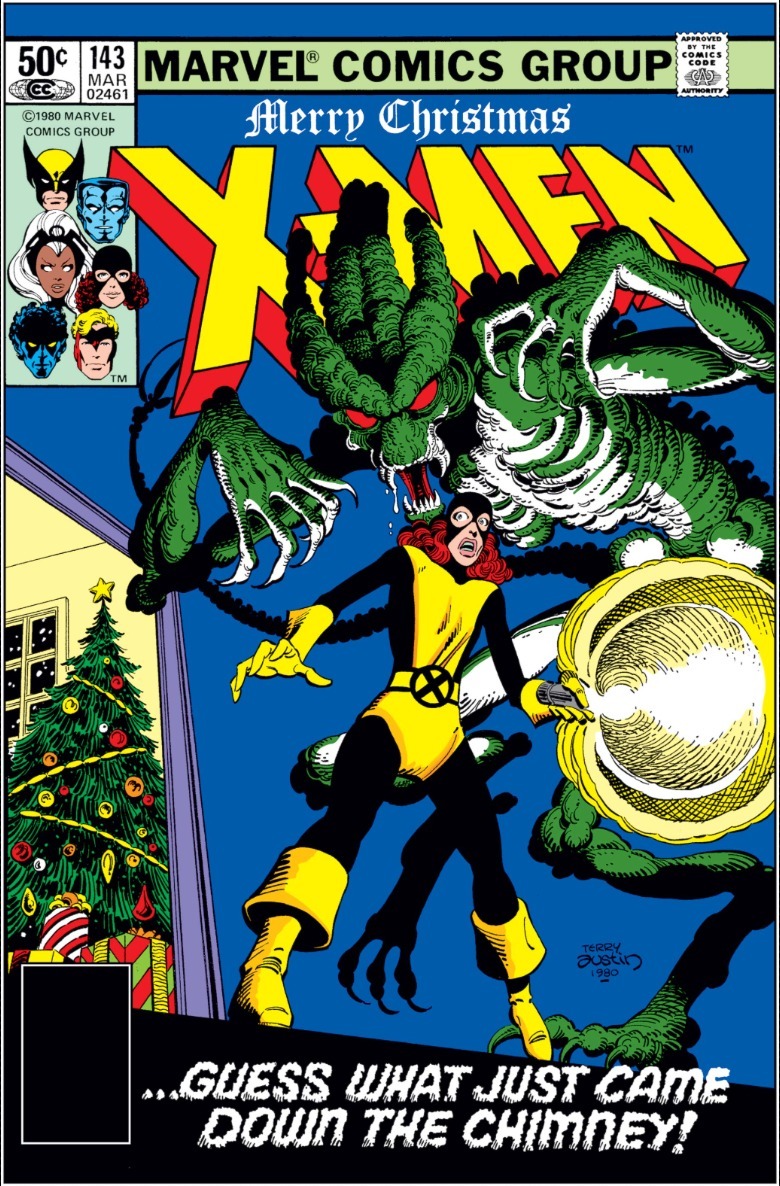 X -Men #143 - Demon care stă peste Kitty Pryde