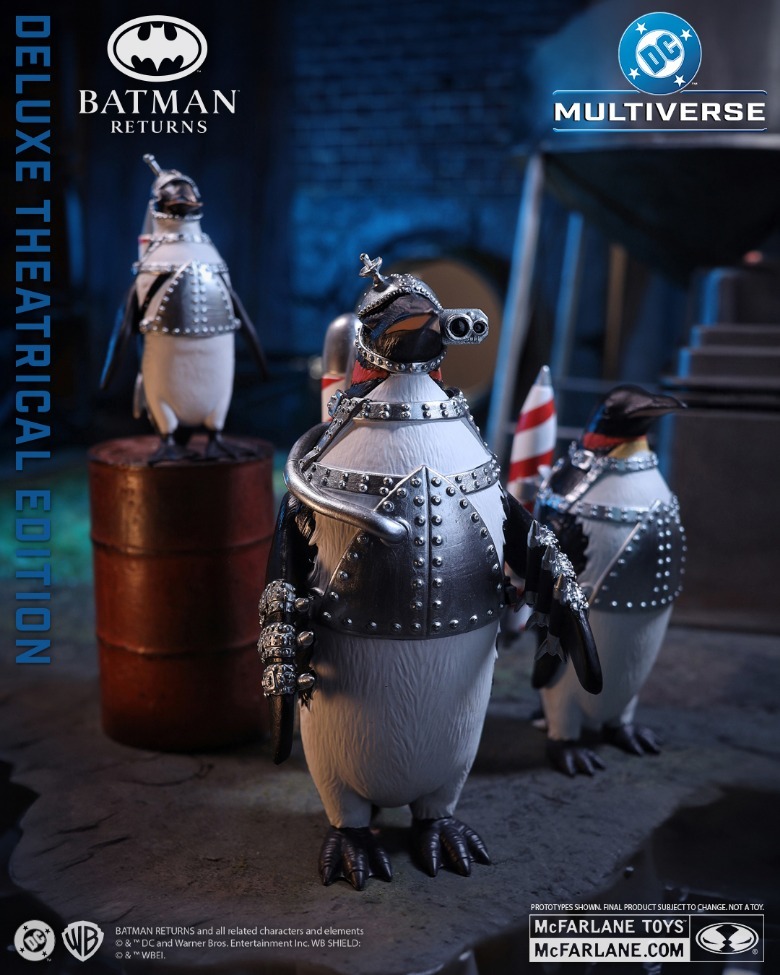 Commando Penguins Figuri de acțiune de la Batman se întoarce de la McFarlane Toys