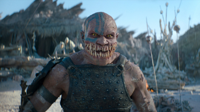 Un luptător cu dinți ascuțiți de ras în Mortal Kombat II