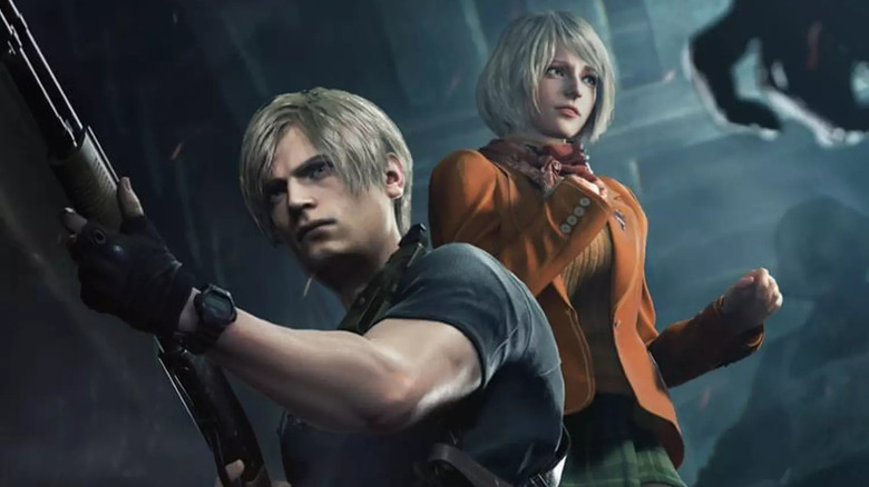 O captură de ecran a remake -ului Resident Evil 4