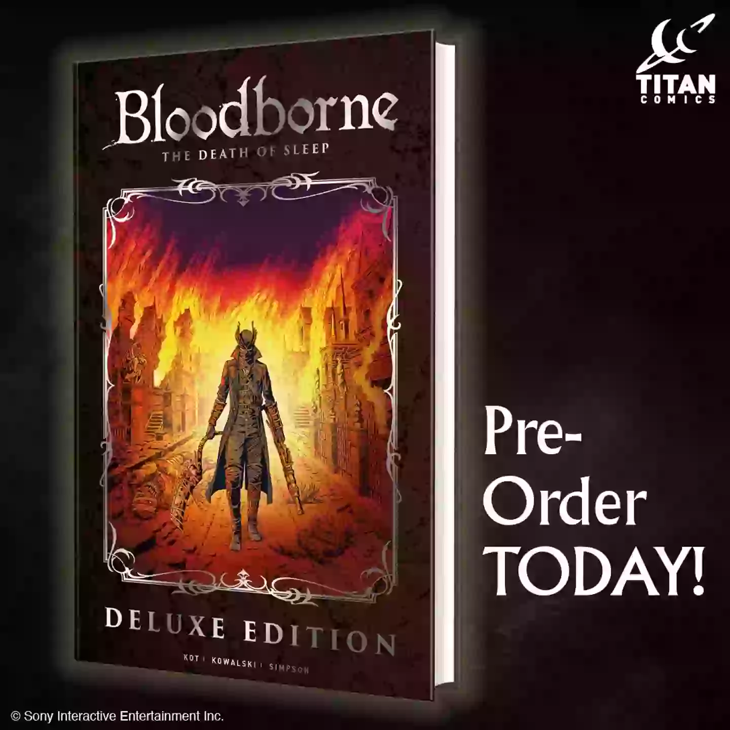 Bloodborne Vol. 1: The Death of Sleep Deluxe Edition, Credit / Titan