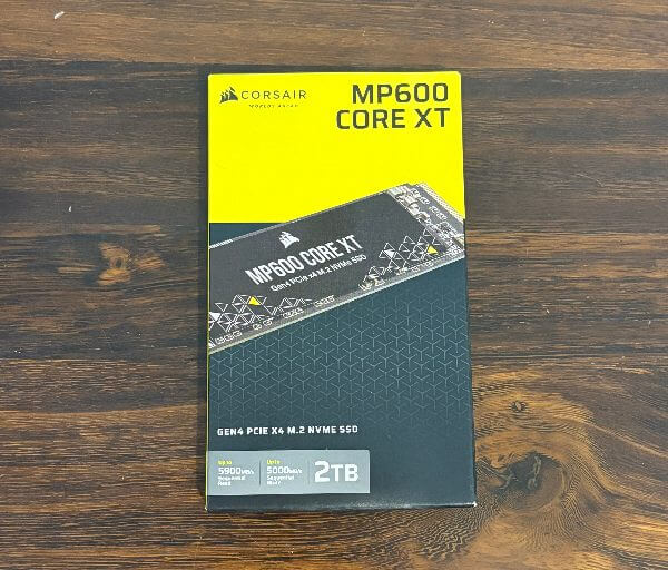 Corsair MP600 Core XT Review4 Corsair MP600 Core XT 2TB NVME Review SSD - Speed ​​up Your Gaming and Productivity Workfrows