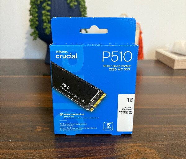 Crucial P510 Review1 Crucial P510 GEN5 1TB Revizuire SSD - Speed ​​îndeplinește eficiența