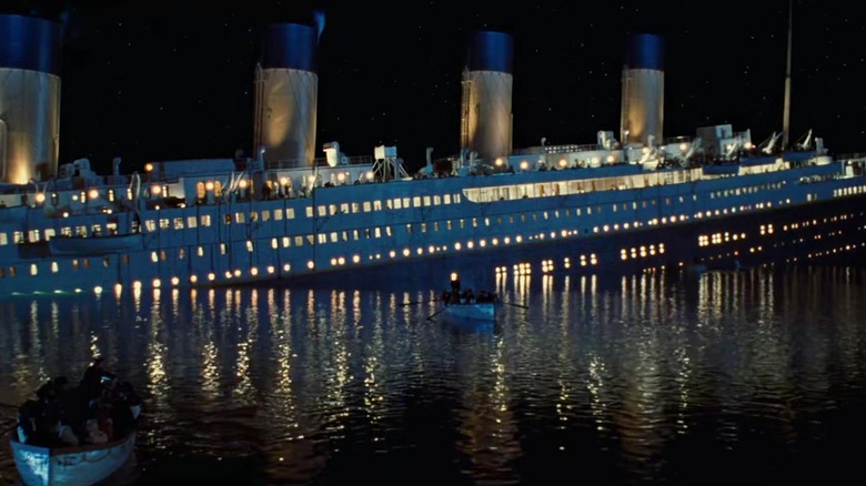 Titanicul scufundându -se în Titanic