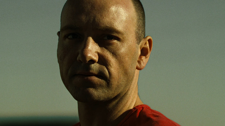 Kevin Spacey ca John Doe privind amenințător în șapte