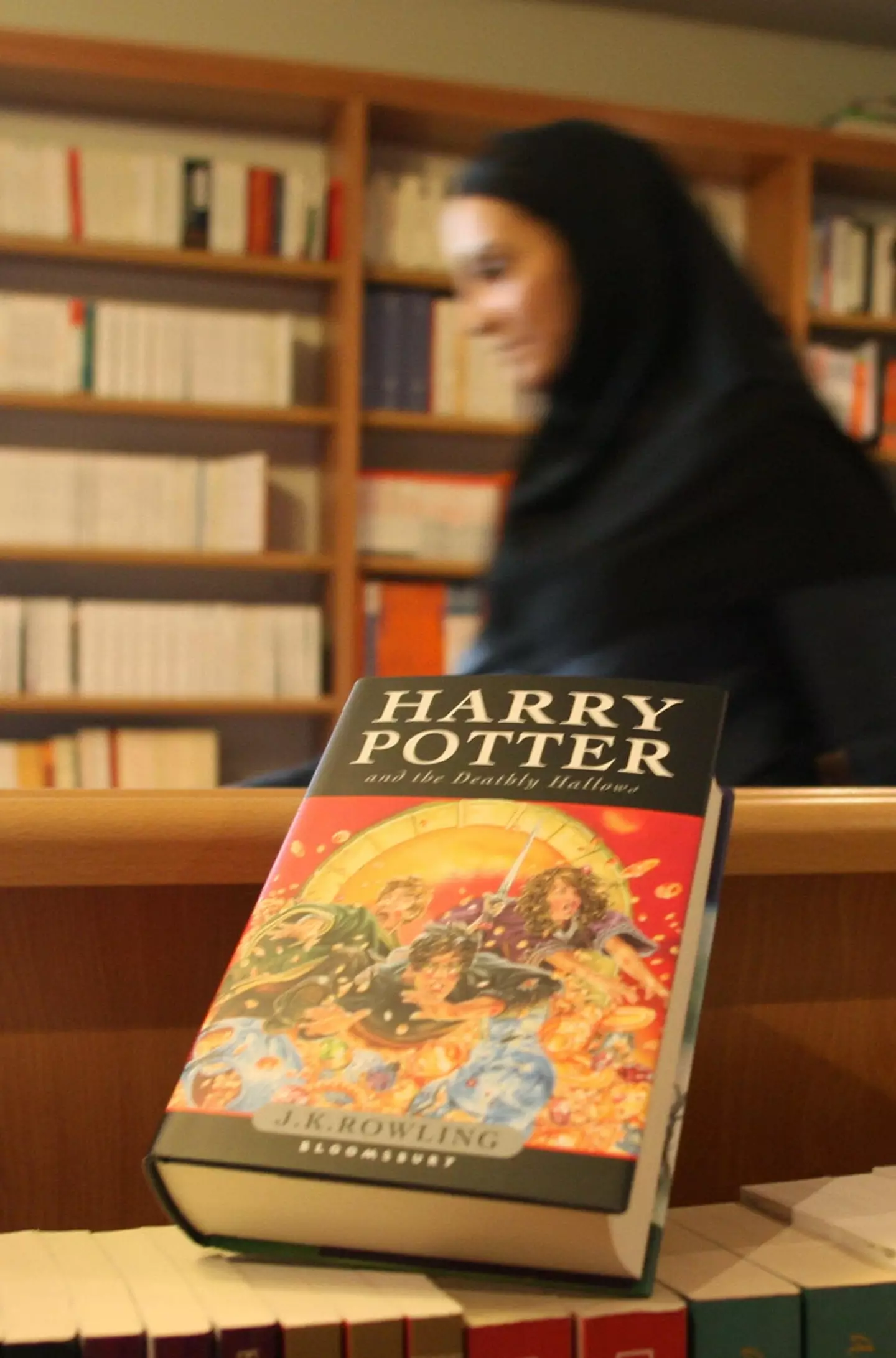Legendarul carte finală din seria Harry Potter (Atta Kenare/AFP prin Getty Images)