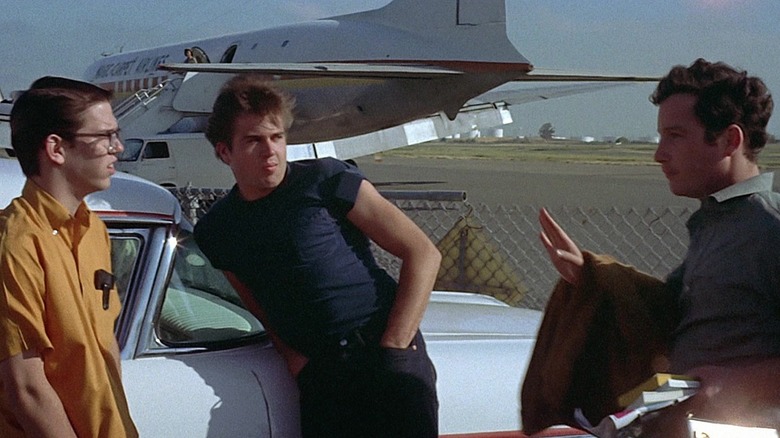 Richard Dreyfuss în timp ce Curt Henderson își luă prietenii rămas bun de la American Graffiti