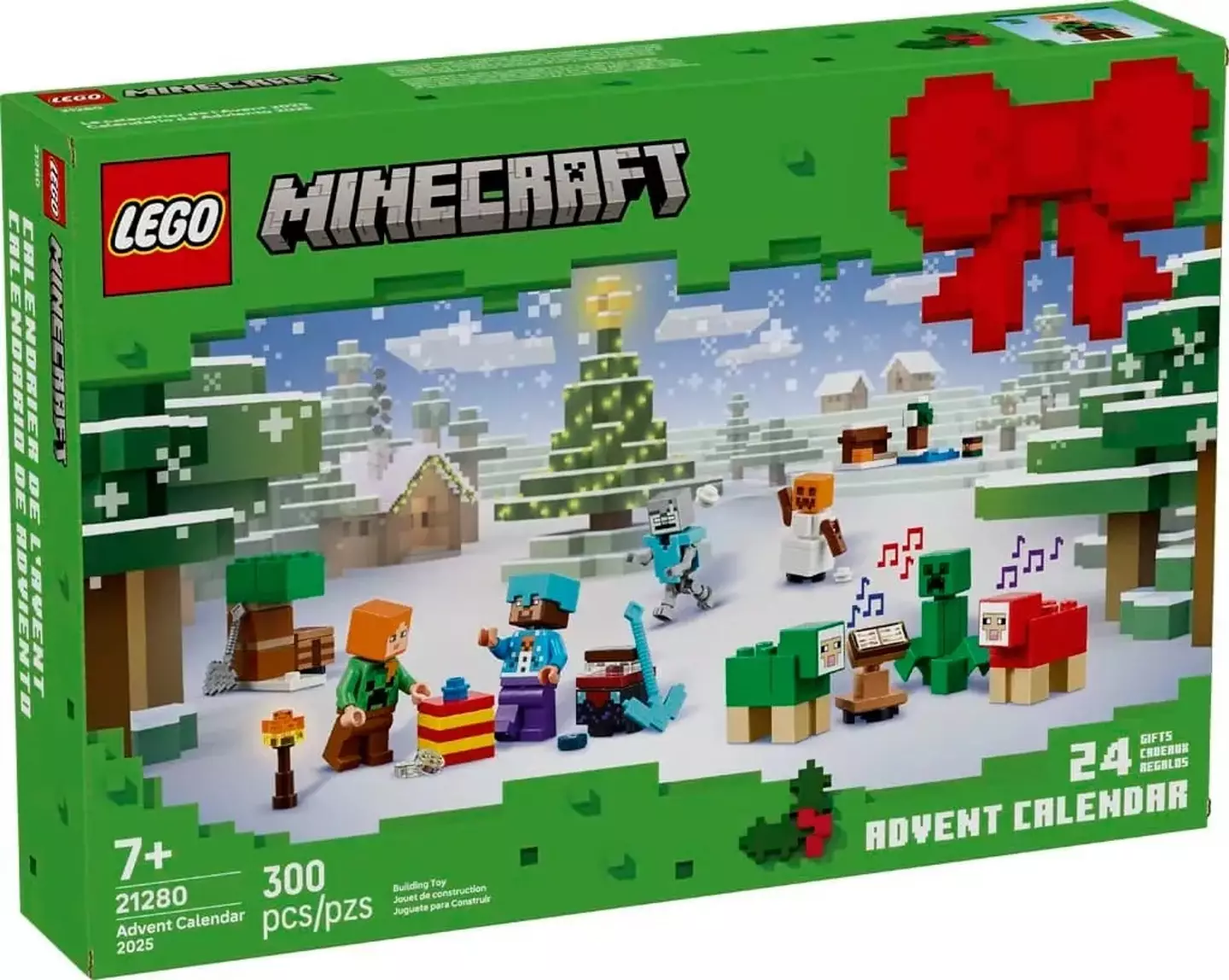Fanii Minecraft le va plăcea această răsucire festivă pentru personajele lor preferate.