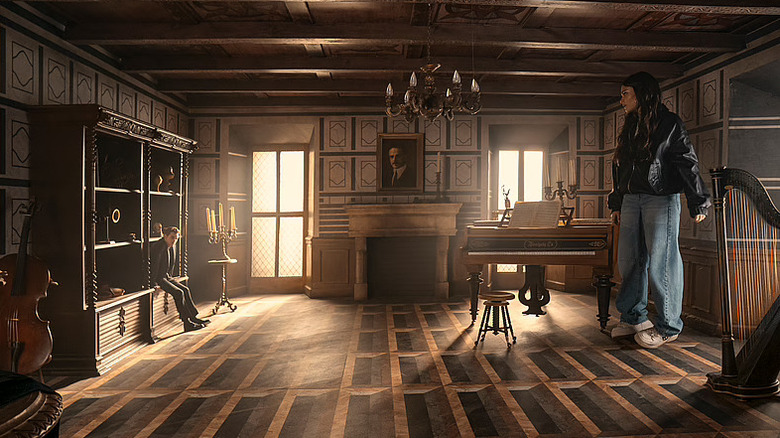 Jack și June în camera Ames din Now You See Me Now You Don't