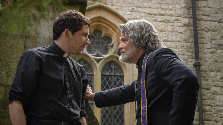 Jud și Wicks față în față în Wake Up Dead Man