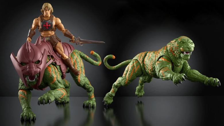 Battlecat în linia de figurine de acțiune Masters of the Universe 2026 de la Mattel