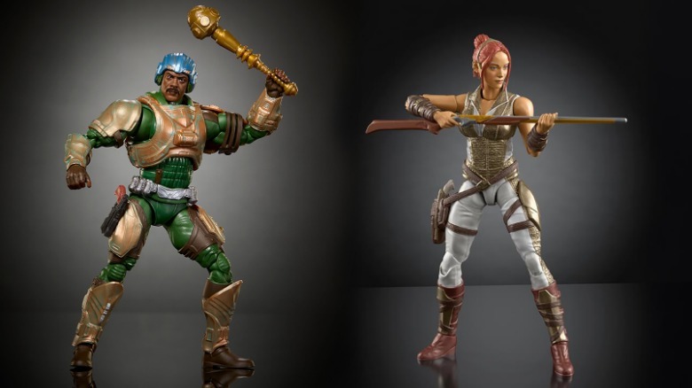 Teela și Man-at-Arms în linia de figurine de acțiune Masters of the Universe 2026 de la Mattel