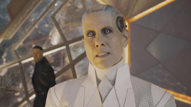 Vim al lui Miriam Shor este văzut în prim-plan în Guardians of the Galaxy Vol. 3