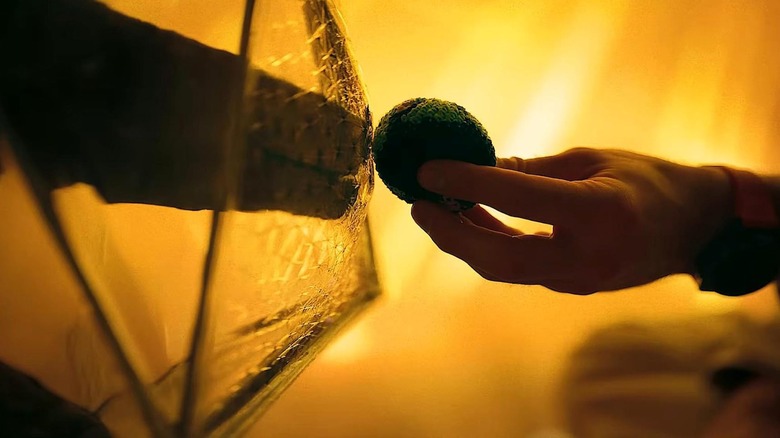 Rocky și Grace schimbă un sac hacky prin xenonit