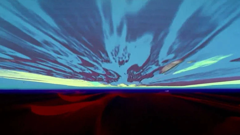 Secvența colorată Jupiter și Beyond the Infinite din 2001: O odiseea spațiului