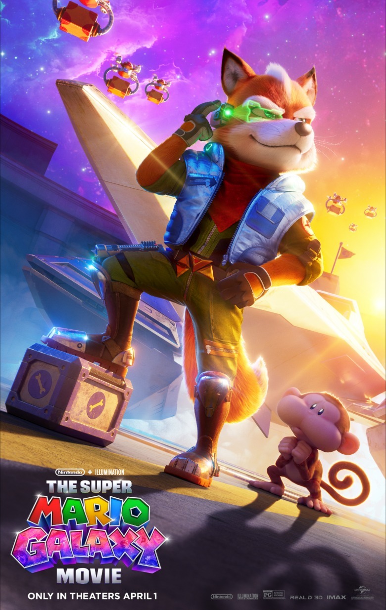 Posterul Starfox pentru filmul The Super Mario Galaxy