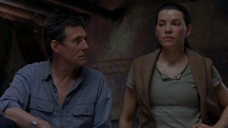 Căpitanul Sean Murphy și Maureen Epps pe o navă fantomă înfiorătoare în Ghost Ship